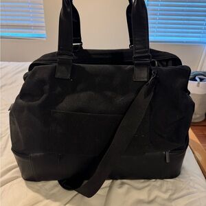 Béis Black Weekender Bag